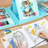 set artistico da 208 pezzi, valigetta da colorare per Anteprima dell’immagine prodotto 5