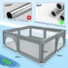 Baby Laufgitter mit 50 Kugel 120x120x66cm Aktivitätszentrum Produktbild-Vorschau 5