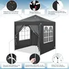 WOLTU Pavillon faltbar 2x2m mit 4 Seitenteilen und 4 Produktbild-Vorschau 6