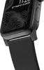 Close-up of a black watch band attached to a smartwatch. Náhled obrázku produktu