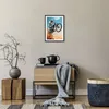 Gerahmtes Poster - Schwarzer Rahmen - Fahrrad Sport Helm - Produktbild-Vorschau 7
