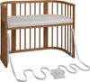 Waldin Babybett 5in1, Beistellbett aus Holz, Matratze, Produktbild-Vorschau 4