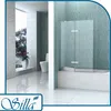 A modern bathroom with a bathtub and shower screen. Produktbild-Vorschau