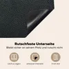 KitchenYeah© Herdabdeckplatte Leder - Textur - Schwarz - Produktbild-Vorschau 5