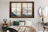 MuchoWow® Poster Aussicht - Berg - Schnee 180x120 cm - Produktbild-Vorschau 4