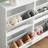 SoBuy Schuhschrank schmal mit 4 Klappen platzsparender Produktbild-Vorschau 10