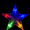 VOLTRONIC Vianočný záves, 5 hviezd, 61 LED, farebný, Náhľad obrázku produktu 2