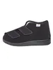A single black slipper shoe shown from the side. Produktbild-Vorschau