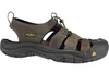 A single brown KEEN sandal is shown against a white background. Produktbild-Vorschau