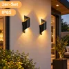 2 stuks - Moderne LED wandlamp, 10W, zwart, IP65, geschikt Productafbeelding-voorbeeld 1