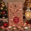 Adventskalender met 24 geurkaarsen – Inclusief glazen Productafbeelding-voorbeeld 2