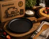 Litinová pánev na palačinky s dřevěnou rukojetí - ø 24 x Náhled obrázku produktu 12