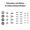 Metallsockel Standfuß für Wallbox Montagepfosten aus Stahl Produktbild-Vorschau 5