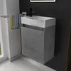 Alpenberger Gäste WC Waschbecken mit Unterschrank | Kleines Produktbild-Vorschau 1
