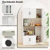 COSTWAY Küchenschrank, Buffetschrank, Hochschrank mit Produktbild-Vorschau 8