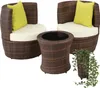 Set da giardino in rattan e alluminio tectake® Nizza, Anteprima dell’immagine prodotto 19