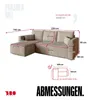 BroMARKT Ecksofa TOP Schlaffunktion Bettkasten L-Form Beige Produktbild-Vorschau 9