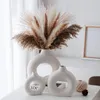 Vaso da fiori in Vetroceramica rotondo a forma di Anteprima dell’immagine prodotto 4