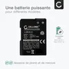 CELLONIC 2x Batterie pour Appareil photo Compatible avec Voir les images du produit 4