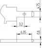 Akumulator AGM 6 V 5 Ah 3-5 lat 70 × 47 × 107 mm 0,80 kg Náhled obrázku produktu 8