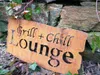 Edelrost Spruchschild Grill+Chill Lounge, inkl. Ampelhalter Produktbild-Vorschau 4