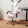 UISEBRT Rosa Gaming Stuhl PC Schreibtischstuhl mit Produktbild-Vorschau 9