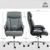 HOMCOM Bürostuhl Ergonomischer Chefsessel aus Produktbild-Vorschau 3