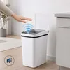 Odpadkový kôš Relaxdays so senzorom, sada 2 ks, 9 l a 15 l, Náhľad obrázku produktu 6