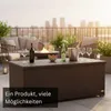 Auflagenbox Sienna Java Braun 155x73x60 cm Poly-Rattan Produktbild-Vorschau 5