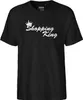 Huuraa Herren T-Shirt Shopping King Krone M Black Bio Produktbild-Vorschau 2