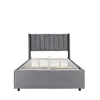 Juskys Polsterbett Savona 120x200 cm - Bett mit Stauraum, Produktbild-Vorschau 19