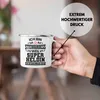 Trendation - Stewardess Emaille Tasse Geschenk für Produktbild-Vorschau 2