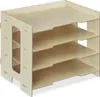 Organizér na stôl s úložnými priehradkami RD42750, béžová Náhľad obrázku produktu 8