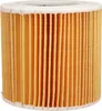 A close-up, straight-on view of a pleated oil filter element. Anteprima dell’immagine prodotto