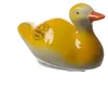 Teichdeko ENTE - schwimmende Dekofigur für Teich und Wasserschale - Porzellan - L: 9,3cm Produktbild-Vorschau