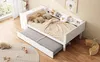 Multifunktionales Kinderbett 90x200 cm mit ausziehbarem Produktbild-Vorschau 8