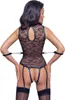 Strumpfband Body aus Spitze - Schwarz Produktbild-Vorschau 4