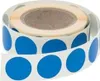 Kulaté samolepky Fi25mm 500ks Modrá Náhled obrázku produktu 2