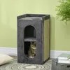 PawHut Arbre à chat de 81 cm de haut, arbre à chat avec 2 Voir les images du produit 2