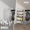 Gewürzregal Magnetisch für Kühlschrank, 4er Küchenregal Produktbild-Vorschau 6