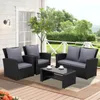 MeXo von GLP HOME Balkonset Polyrattan Balkongarnitur Produktbild-Vorschau 5