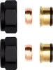 Two sets of plumbing fittings are laid out against a white background. Produktbild-Vorschau