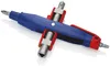 Knipex 00 11 07, Blau, Metallisch, Rot, Druckgusszink, 2 Produktbild-Vorschau 1