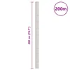 vidaXL Unkrautvlies Weiß 2x200 m PP Produktbild-Vorschau 8