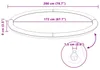 Piscina Splash per Bambini e Cani Blu Ø200 x 9 cm PVC Anteprima dell’immagine prodotto 7