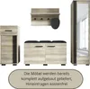 Garderobenset PIK Wandgarderobe Flurmöbel, Kleiderschrank, Produktbild-Vorschau 1