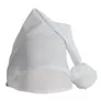 A white nightcap with a pom-pom on a white background. Produktbild-Vorschau