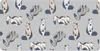 MuchoWow® Mauspad Mousepad Muster - Katze - Herz - Jungen - Produktbild-Vorschau 1