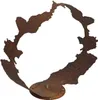 Gartenskulptur Edelrost Gartendeko 48 cm Rost Dekofigur Produktbild-Vorschau 1