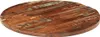 vidaXL Plateau de table Ø 80x2,5 cm Rond Vieux bois massif Voir les images du produit 1
